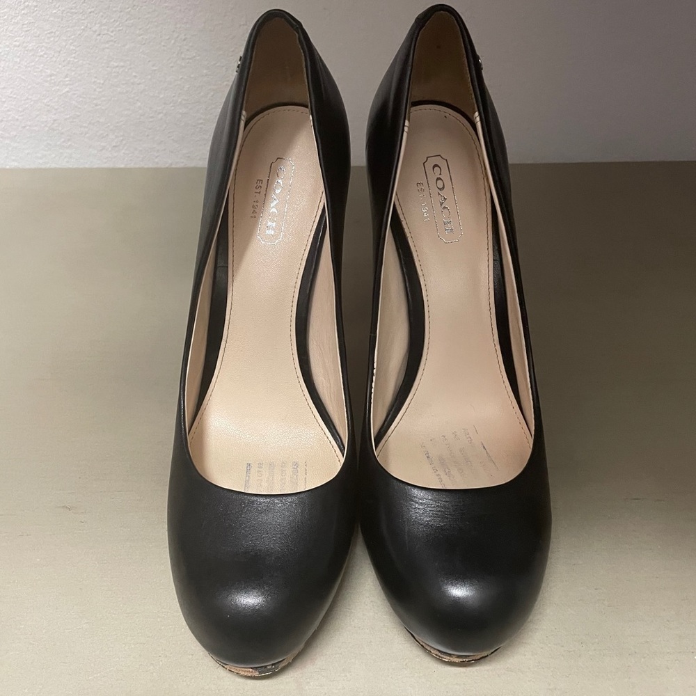 Coach high heels